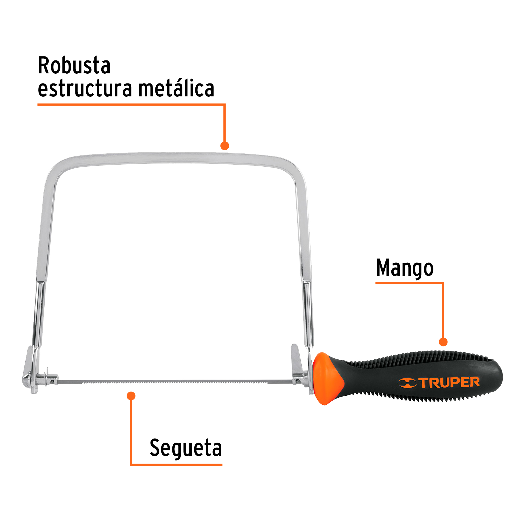 Arco calador para segueta 6"