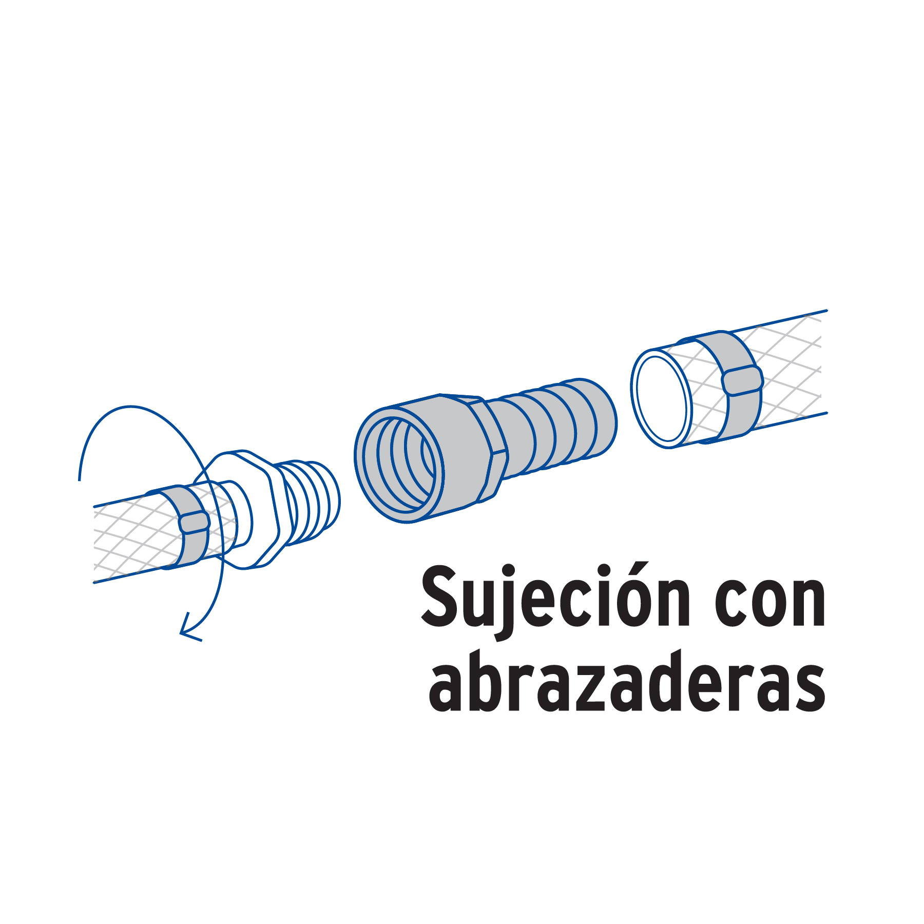 Adaptador para poliducto, 3/4", hembra