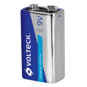 Pila Alcalina Cuadrada 9v en Blister Volteck
