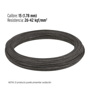 Alambre recocido calibre 15 de 1Kg