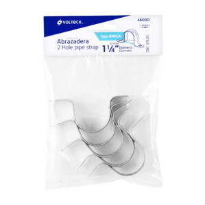 Pack de 5 Abrazaderas Omega 1-1/4