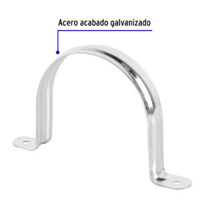 Pack de 5Abrazaderas Omega 4"