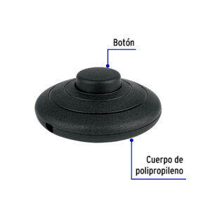 Interruptor apgador de pie Volteck