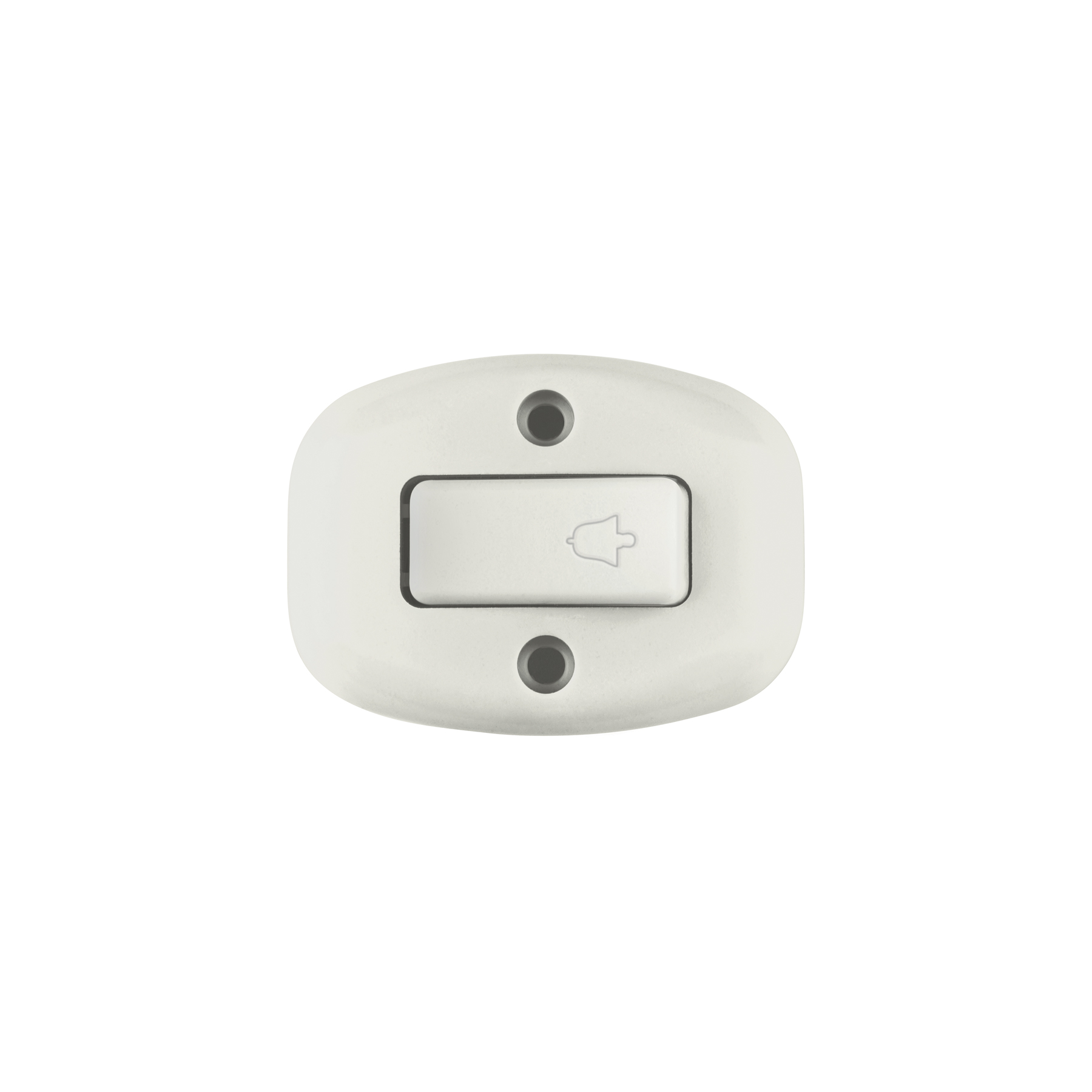 Interruptor Boton Timbre de sobreponer Blanco