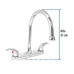 Mezcladora fregadero 8