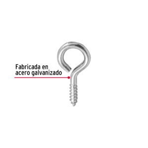 Blister con 8 armellas cerradas de 19 x 60, Fiero