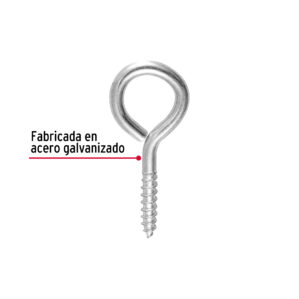 Blister con 2 armellas cerradas de 22 x 100, Fiero