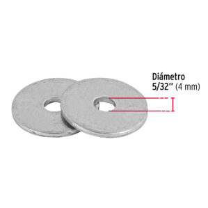 Arandela rondana plana de 5/32