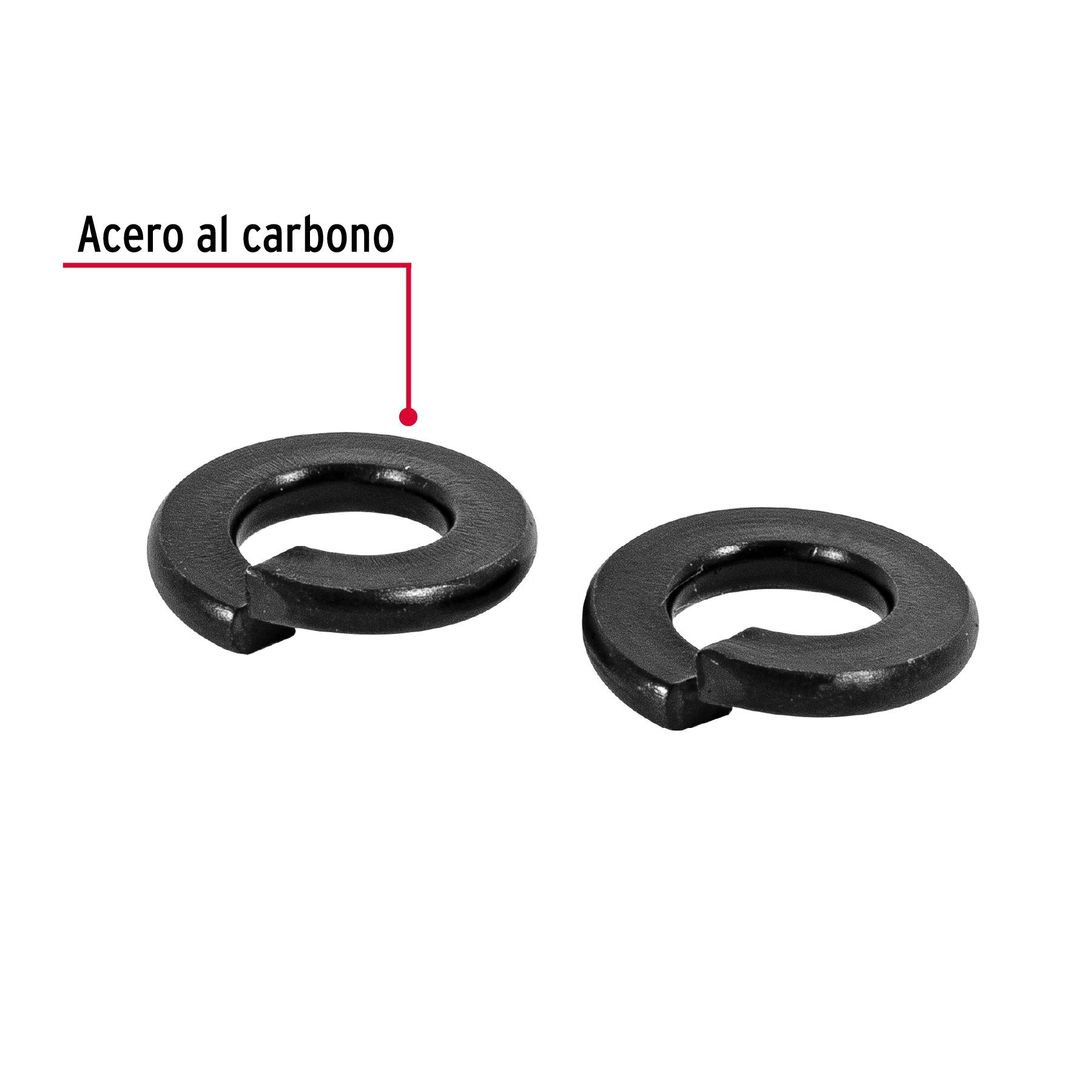 Arandela rondana de presion de 5/16" bolsa 150 piezas