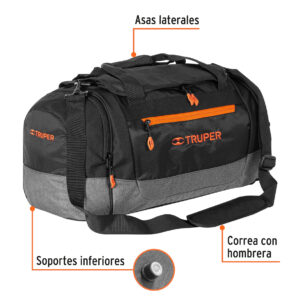 Maleta deportiva Truper, 55 cms