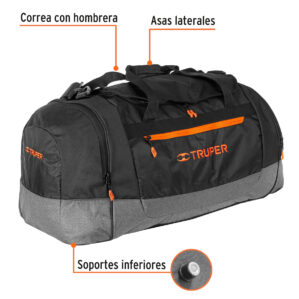 Maleta deportiva Truper, 75 cms