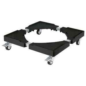 Base con ruedas ajustable para transporte muebles linea blanca