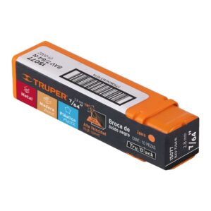 Broca de Metal 7/64" Alta Velocidad Oxido negro