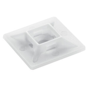 10 Piezas de Base Autoadherible para cinchos 3x3cm