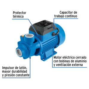Bomba electrica periferica agua 1/2hp 30m 32L Foset