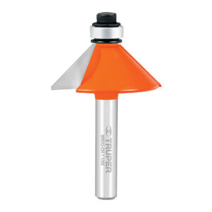 Broca para router chaflan de 1-1/4" con balero