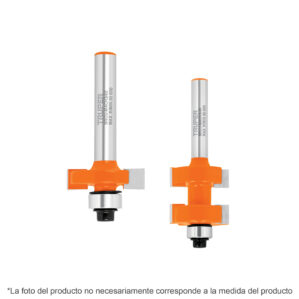 Juego de machimbrador, 5/8", con balero