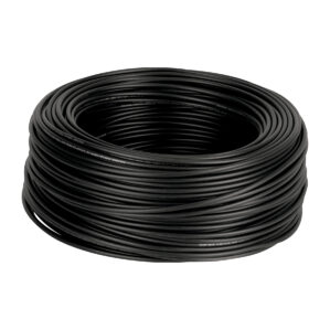 Cable Luz 12 AWG THHW-LS negro rollo 100m
