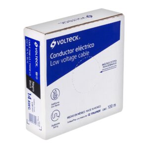 Cable Luz 14 AWG THHW-LS negro rollo 100m