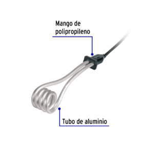 Calentador de inmersion para agua #4 750w de 15L Volteck
