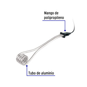 Calentador de inmersion para agua #6 1100W 23L Volteck