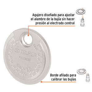 Calibrador Redondo para bujias