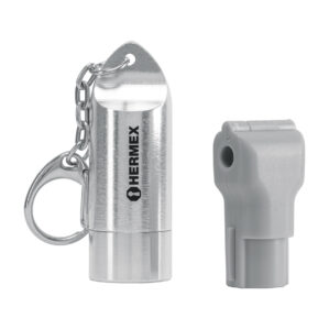 Candado para gancho con llave magnetica, caja con 100 piezas