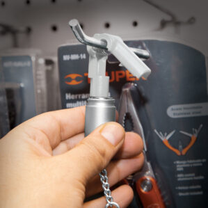 Candado para gancho con llave magnetica, caja con 100 piezas