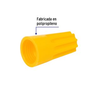 Paquete de 10 Capuchones para cable de calibres 10 a 12awg