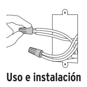 Paquete de Capuchones para cable de calibres 12 a 14awg
