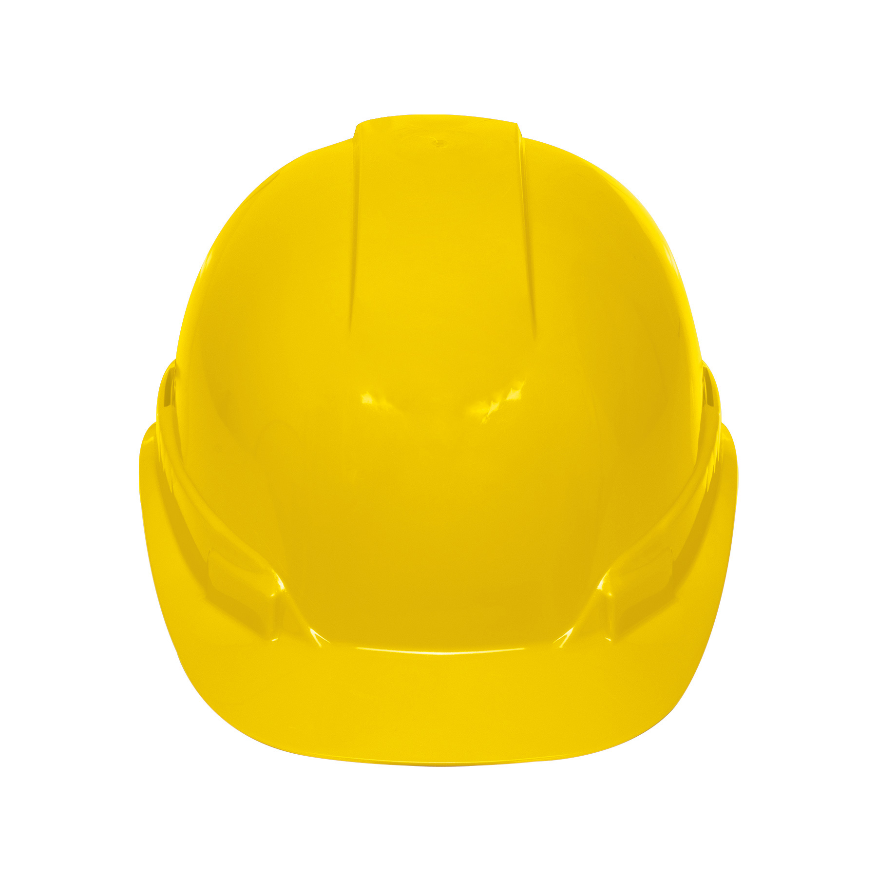 Casco de seguridad ventilado Clase C Amarillo de Matraca