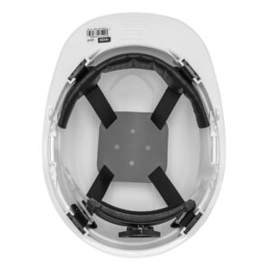 Casco de seguridad ventilado Clase C Blanco de Matraca
