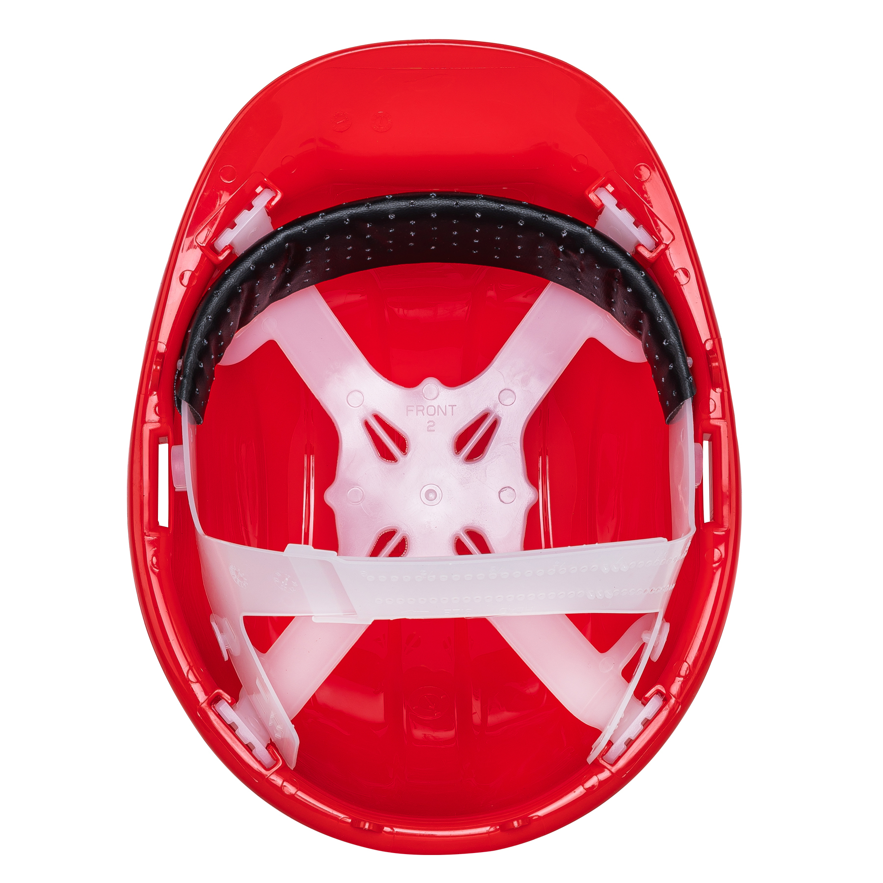 Casco de seguridad ventilado Clase C Rojo de Matraca
