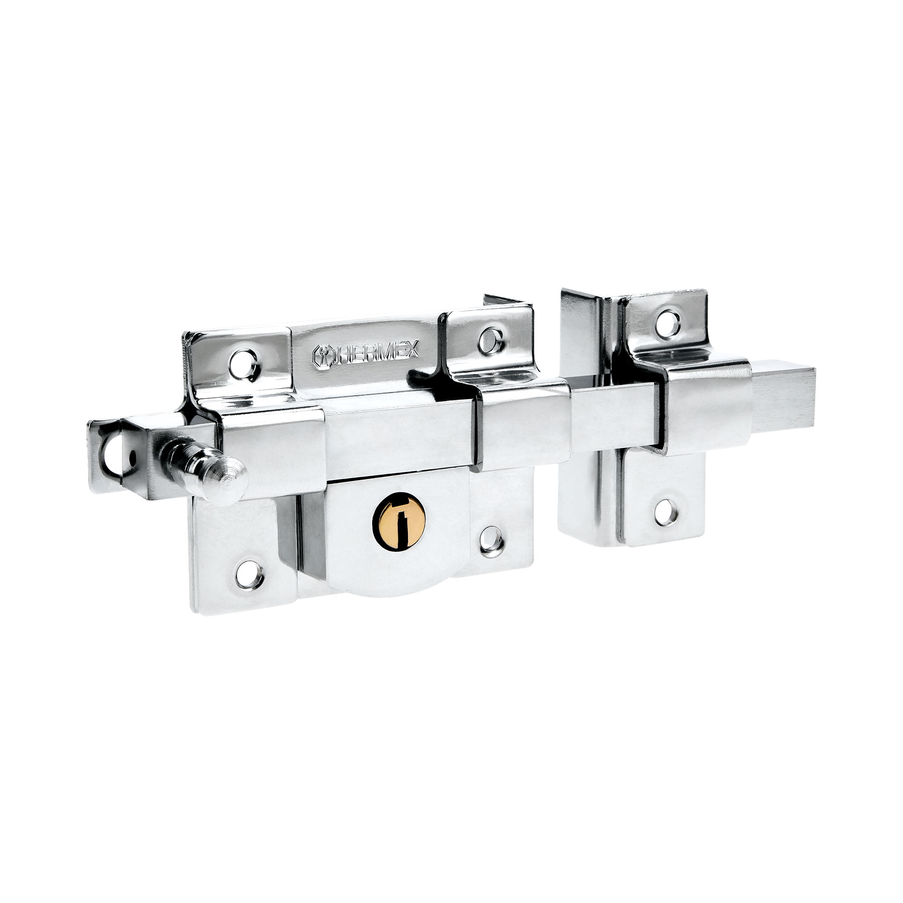 Cerradura de barra fija derecha