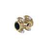 Abrazadera con derivacion 3/4 x 1/2 x 3/4" para Tuberia Cobre Cpvc