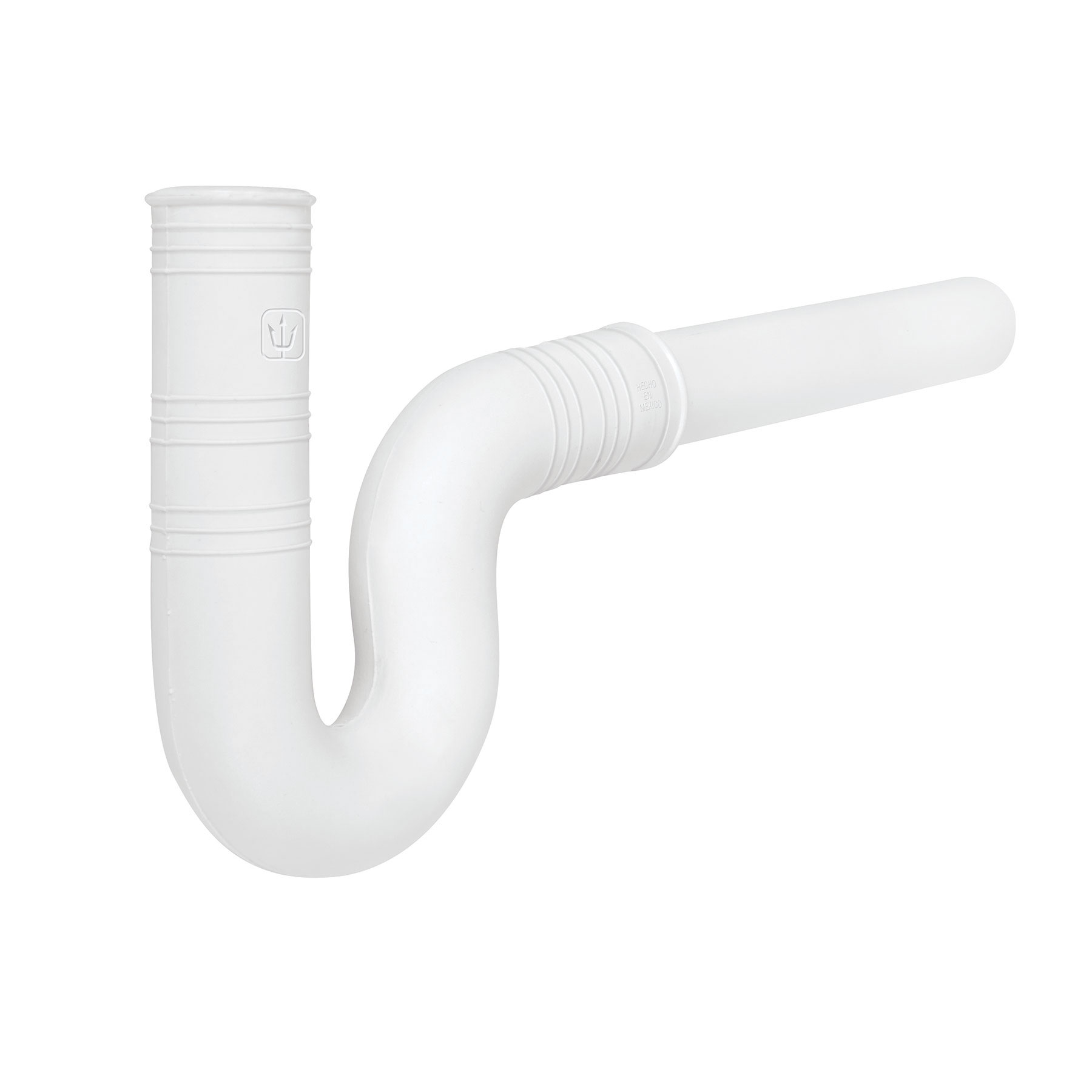 Cespol Flexible lavabo PVC con Extension de 20cm 1-1/4"