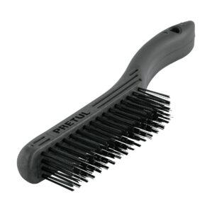 Cepillo de alambre cerdas acero carbono 64 pinceles Pretul