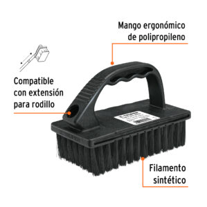 Cepillo Multiusos pintar pintar semi rigido cerda sintetica
