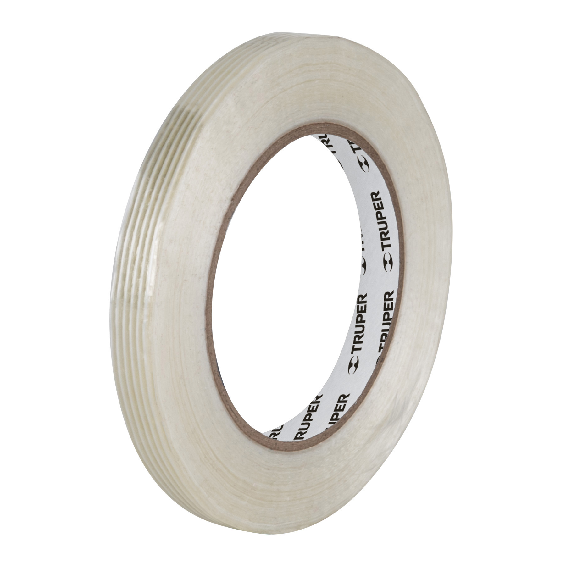 Cinta flejadora con filamentos 12mm x 50m transparente