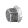 Reduccion bushing acero galvanizado 1"x1/2"