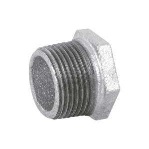 Reduccion bushing acero galvanizado 1"x1/2"