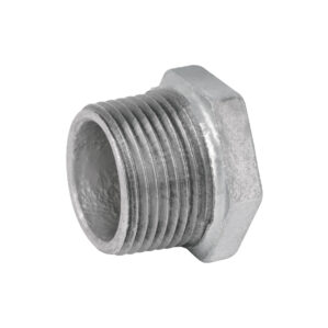 Reduccion bushing acero galvanizado 1"x 3/4"