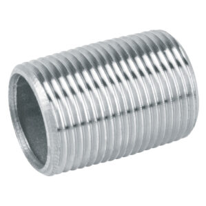 Niple acero galvanizado cuerda corrida 3/4"