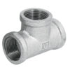 Tee sencilla acero galvanizado 3/4"
