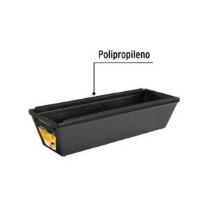 Charola de 12" plastica para mezcla Pretul