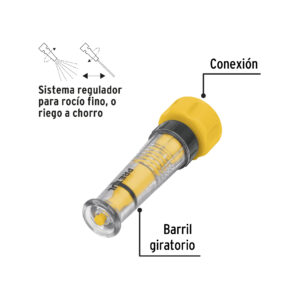 Chiflon de plastico para manguera 4" Pretul