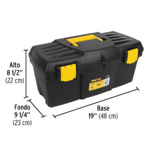 Caja plastica para herramientas 19