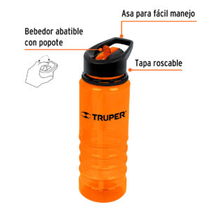 Cilindro para agua, 25 oz