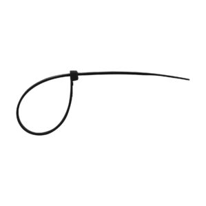 Cincho plastico 35cmx4.5mm negro bolsa con 25 pzas