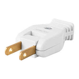 Clavija sencilla tipo bisagra Volteck